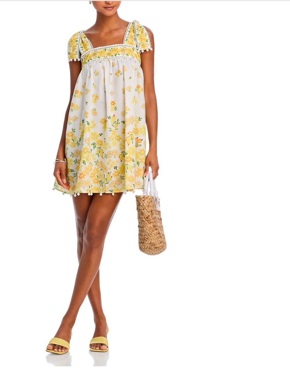 FARM RIO Azaleia Mini Dress In Multi 
size xsmall